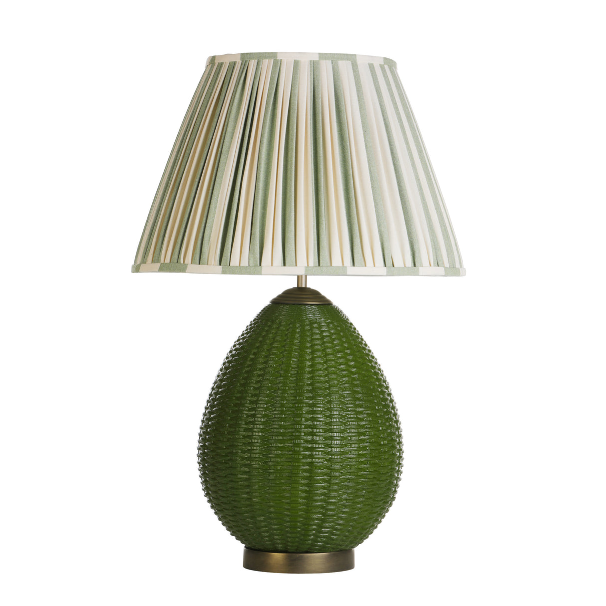 David Hunt Lombok Table Lamp Juniper Green Base Only