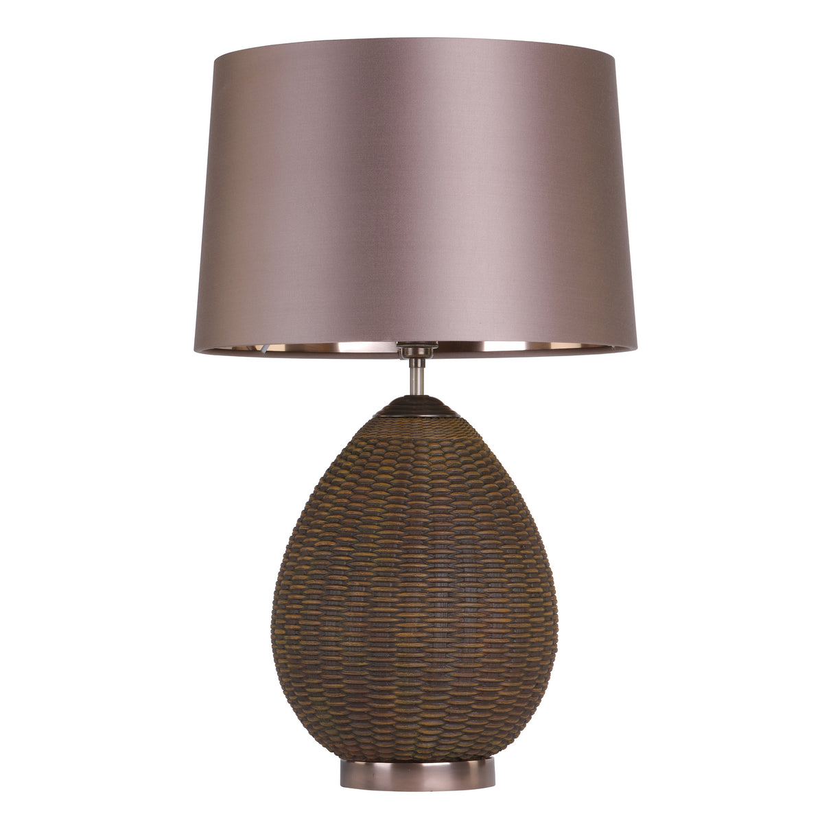 David Hunt Lombok Table Lamp Brown Base Only