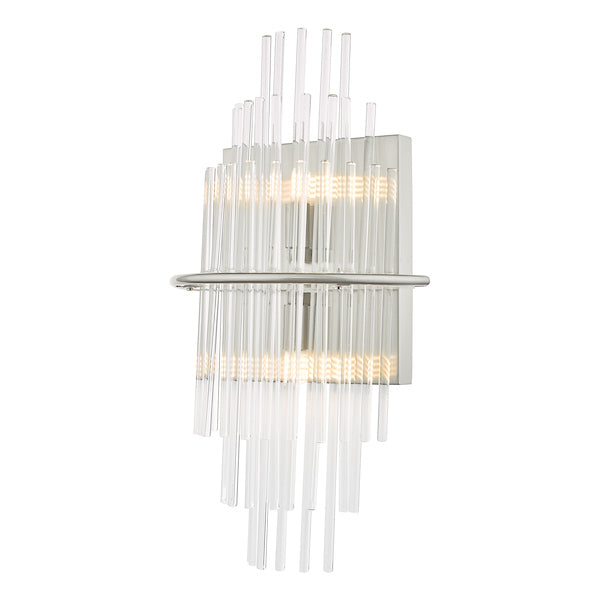 Dar Lukas Wall Light Polished Chrome –  from Amos Lighting + Home