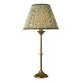 Dar Lydian Table Lamp Antique Bronze With Ester Green Shade