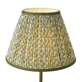 Dar Lydian Table Lamp Antique Bronze With Ester Green Shade