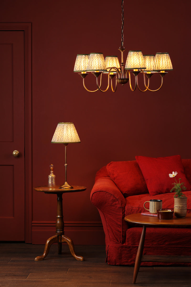 Dar Lydian Table Lamp Antique Bronze Base Only