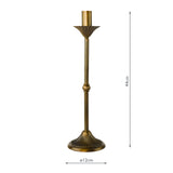 Dar Lydian Table Lamp Antique Bronze Base Only
