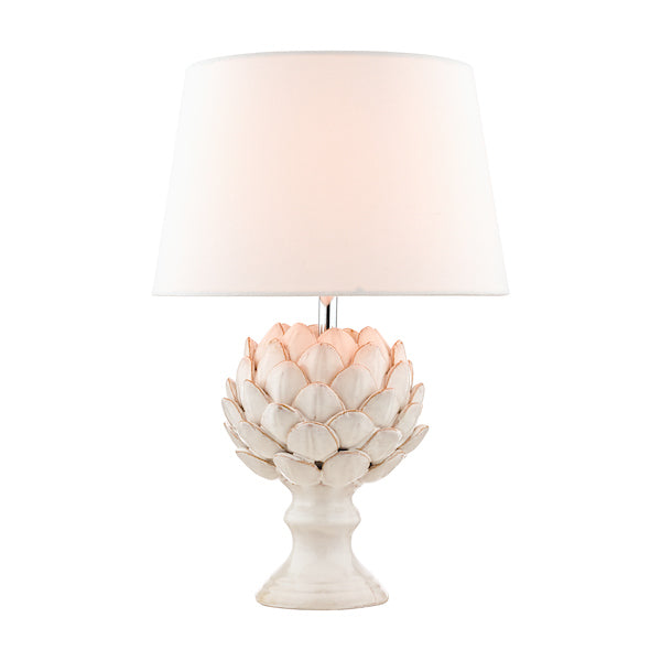 Laura Ashley Artichoke Ceramic Table Lamp with Shade –  from Amos Lighting + Home