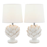 Laura Ashley Artichoke Twin Pack Table Lamp White –  from Amos Lighting + Home