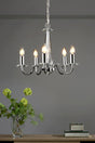 Laura Ashley Blake 5 Light Chandelier Polished Chrome –  from Amos Lighting + Home