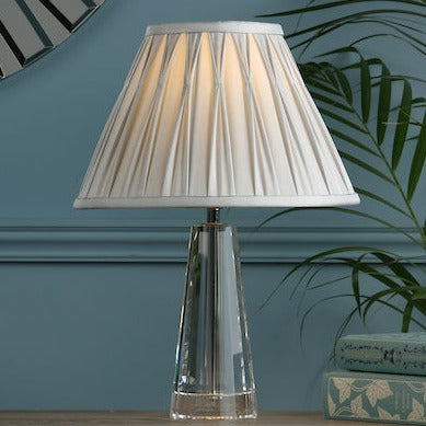 Laura Ashley Blake Cut Glass Crystal Obelisk Table Lamp Base Small –  from Amos Lighting + Home