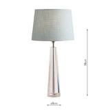 Laura Ashley Blake Cut Glass Crystal Obelisk Table Lamp Base Medium –  from Amos Lighting + Home