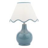 Laura Ashley Bramhope Table Lamp Blue Ceramic –  from Amos Lighting + Home