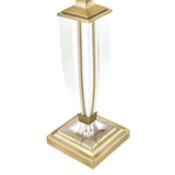 Laura Ashley Carson Medium Table Lamp Antique Brass & Crystal –  from Amos Lighting + Home