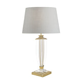 Laura Ashley Carson Large Table Lamp Antique Brass & Crystal –  from Amos Lighting + Home