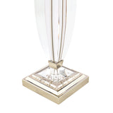 Laura Ashley Carson Large Table Lamp Polished Nickel &amp; Crystal –  from Amos Lighting + Home