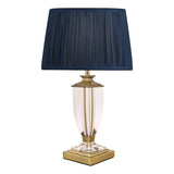 Laura Ashley Carson Small Table Lamp Antique Brass & Crystal –  from Amos Lighting + Home