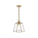 Laura Ashley Clayton Pendant Antique Brass –  from Amos Lighting + Home