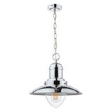 Laura Ashley Corbridge Pendant Polished Chrome –  from Amos Lighting + Home