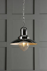 Laura Ashley Corbridge Pendant Polished Chrome –  from Amos Lighting + Home