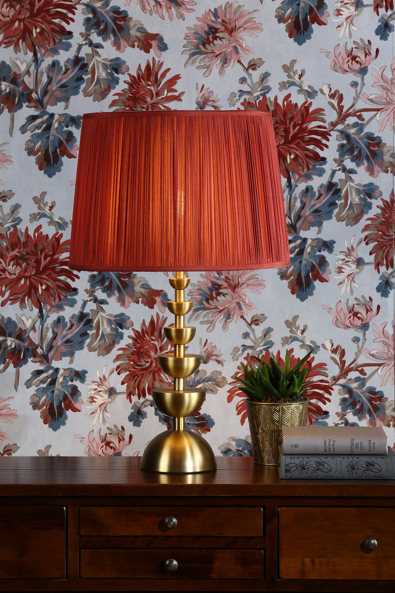 Laura Ashley Eleonore Table Lamp Aged Brass –  from Amos Lighting + Home