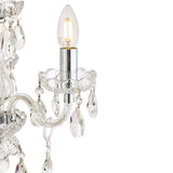 Laura Ashley Harriet 3 Light Crystal & Polished Chrome Chandelier –  from Amos Lighting + Home