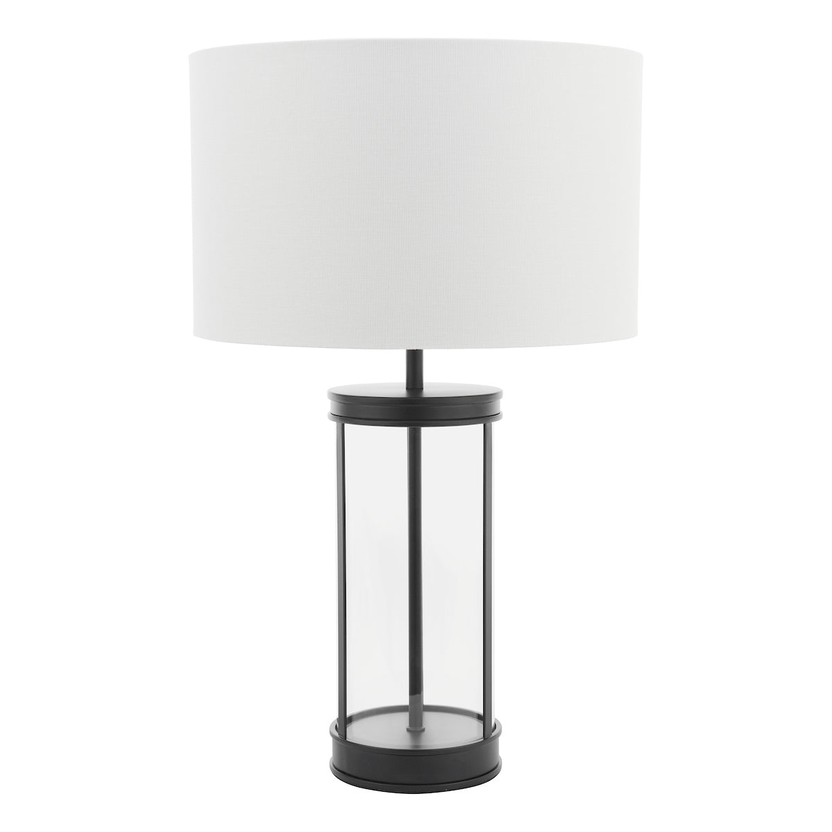 Laura Ashley Harrington Small Table Lamp Matt Black –  from Amos Lighting + Home