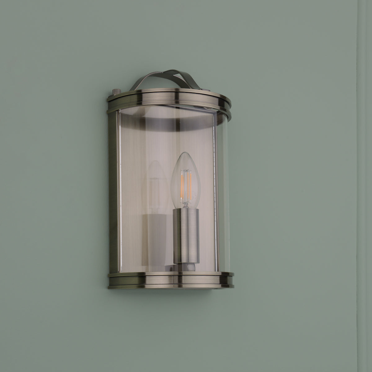 Laura Ashley Harrington Wall Light Antique Brass –  from Amos Lighting + Home