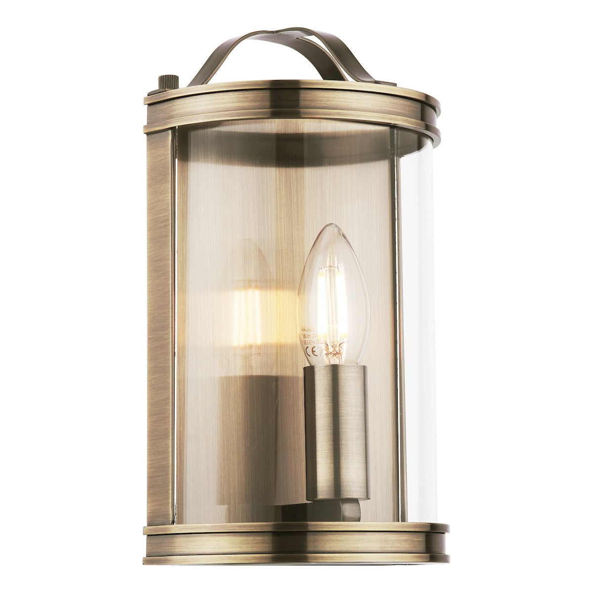 Laura Ashley Harrington Wall Light Antique Brass –  from Amos Lighting + Home