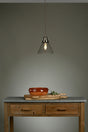 Laura Ashley Isaac Pendant Antique Brass –  from Amos Lighting + Home