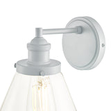 Laura Ashley Isaac Outdoor Wall Light Pale Slate Grey Glass IP44 –  from Amos Lighting + Home