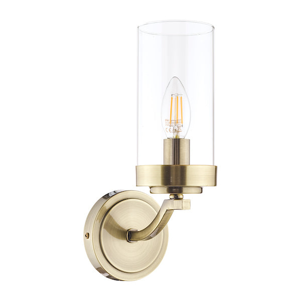 Laura Ashley Joseph Antique Brass Wall Light –  from Amos Lighting + Home