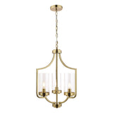 Laura Ashley Joseph Antique Brass 3 Light Chandelier –  from Amos Lighting + Home