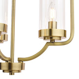 Laura Ashley Joseph Antique Brass 3 Light Chandelier –  from Amos Lighting + Home