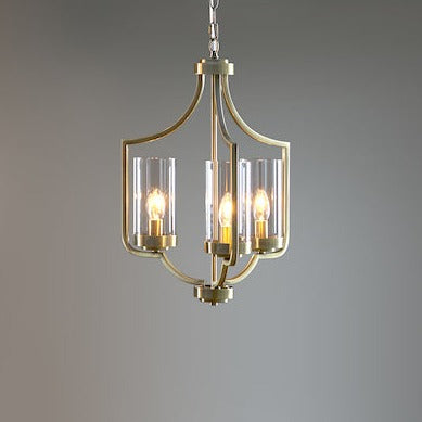 Laura Ashley Joseph Antique Brass 3 Light Chandelier –  from Amos Lighting + Home