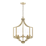 Laura Ashley Joseph Antique Brass 5 Light Chandelier –  from Amos Lighting + Home