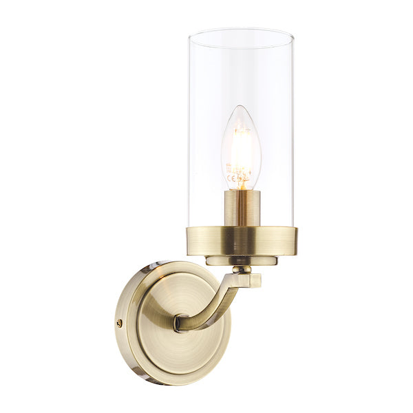 Laura Ashley Joseph Antique Brass Wall Light –  from Amos Lighting + Home