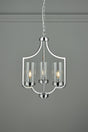 Laura Ashley Joseph Polished Chrome 3 Light Chandelier –  from Amos Lighting + Home