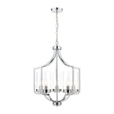 Laura Ashley Joseph Polished Chrome 5 Light Chandelier –  from Amos Lighting + Home