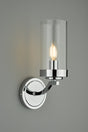 Laura Ashley Joseph Polished Chrome Wall Light –  from Amos Lighting + Home