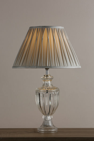 Laura Ashley Meredith Cut Glass Crystal Urn Table Lamp Base Small ...