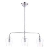 Laura Ashley Ockley 3 Light Bar Pendant Polished Chrome –  from Amos Lighting + Home