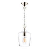 Laura Ashley Ockley Pendant Polished Chrome &amp; Glass –  from Amos Lighting + Home