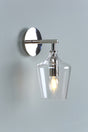 Laura Ashley Ockley Wall Light Polished Chrome & Glass –  from Amos Lighting + Home