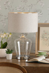 Laura Ashley Ockley Touch Table Lamp with Shade –  from Amos Lighting + Home