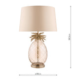 Laura Ashley Pineapple Large Table Lamp Champagne –  from Amos Lighting + Home