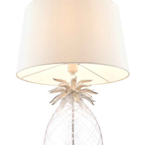 Laura Ashley Pineapple Large Table Lamp Clear –  from Amos Lighting + Home