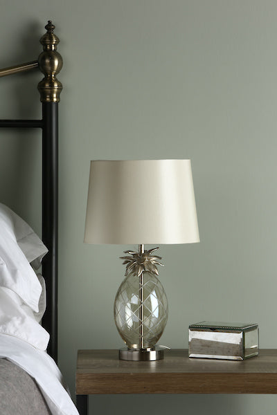 Laura Ashley Pineapple Small Table Lamp Champagne Amos Lighting Home