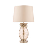 Laura Ashley Pineapple Small Table Lamp Champagne –  from Amos Lighting + Home