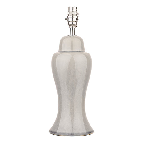 Laura Ashley Regina Small Table Lamp Pale Slate Grey Base –  from Amos Lighting + Home