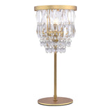 Laura Ashley Rhosill Table Lamp Crystal and Antique Brass –  from Amos Lighting + Home