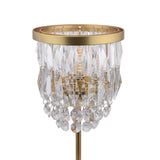 Laura Ashley Rhosill Table Lamp Crystal and Antique Brass –  from Amos Lighting + Home