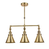 Laura Ashley Rufus 3lt Bar Pendant Antique Brass –  from Amos Lighting + Home