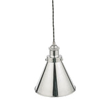 Laura Ashley Rufus Pendant Polished Chrome –  from Amos Lighting + Home